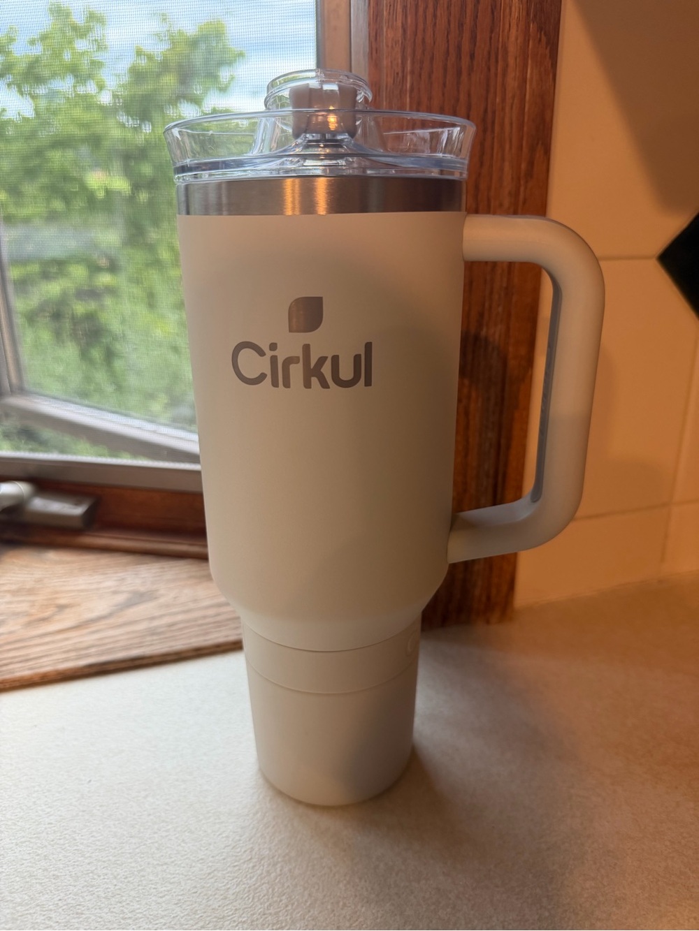 Cirkul Travel Mug - Light Grey
